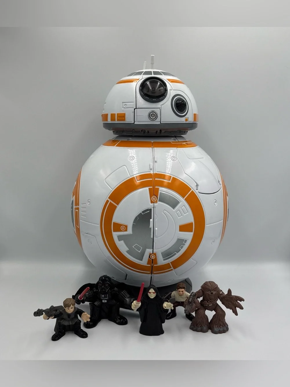 Galactic Heroes Star Wars Toy Lot BB8 Playset Darth Vader Han Solo Chewy & More